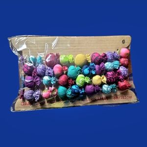 Crate and Barrel beaded garland 6 ft